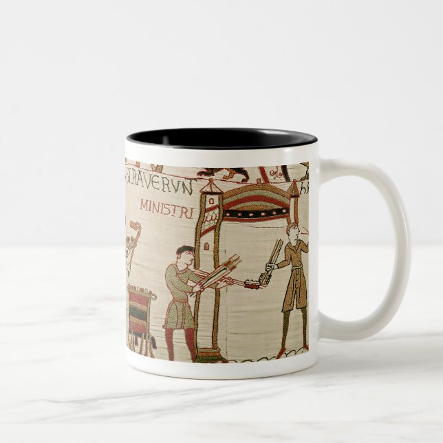 Tasse 2 Couleurs Ils font cuire la viande (Droit)