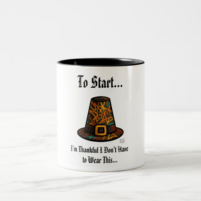 Tasse 2 Couleurs I'm Thankful/GPH (Centre)