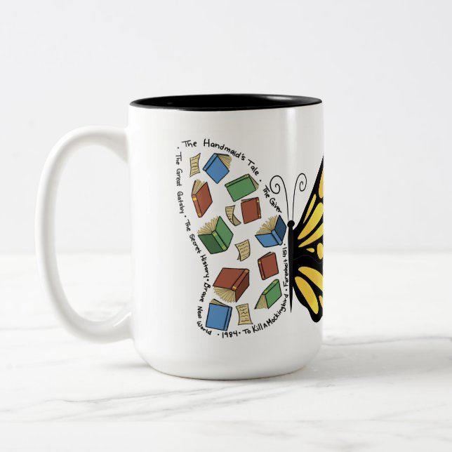 Tasse 2 Couleurs I'm with the Banned (Gauche)