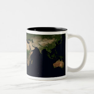Tasse 2 Couleurs Image mondiale du monde