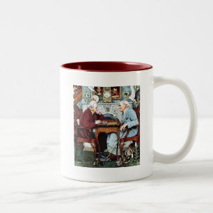 Tasse 2 Couleurs Imbécile d'avril, 1943