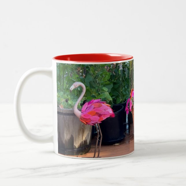 Tasse 2 Couleurs Impatience Flamant rose (Gauche)