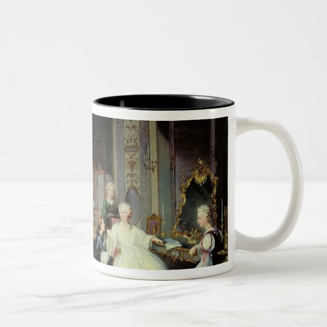 Tasse 2 Couleurs Impératrice Catherine The Great recevant a (Droit)