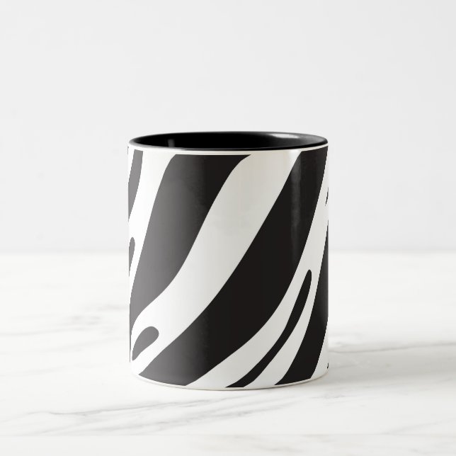 Tasse 2 Couleurs Impression zèbre (Centre)