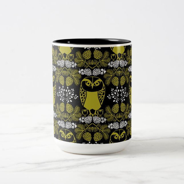 Tasse 2 Couleurs Impressions de choux d'art populaire (Centre)