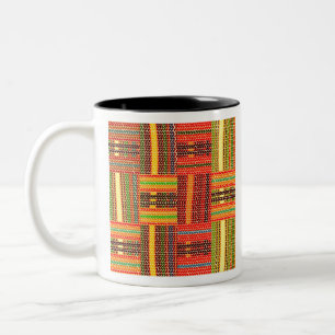 Tasse 2 Couleurs imprimé kente african