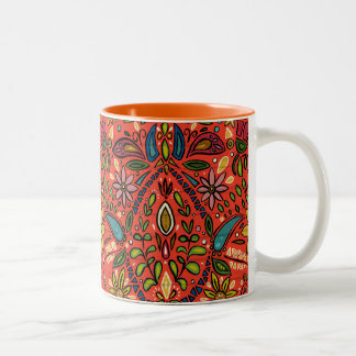 Tasse 2 Couleurs incendie d'aziza