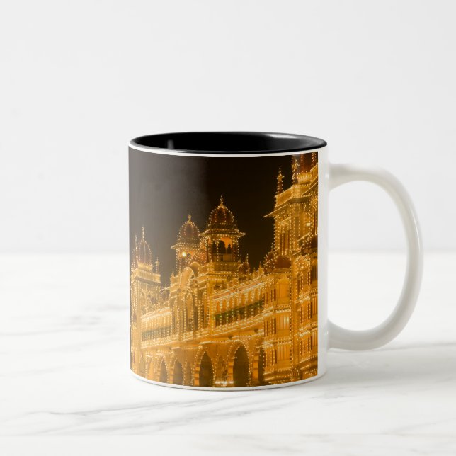 Tasse 2 Couleurs INDE, Karnataka, Mysore : Palais du Majaraja (b. 2 (Droit)