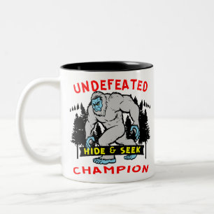 Tasse 2 Couleurs Indéfectible Hide & Chercher Champion Bigfoot 04 #