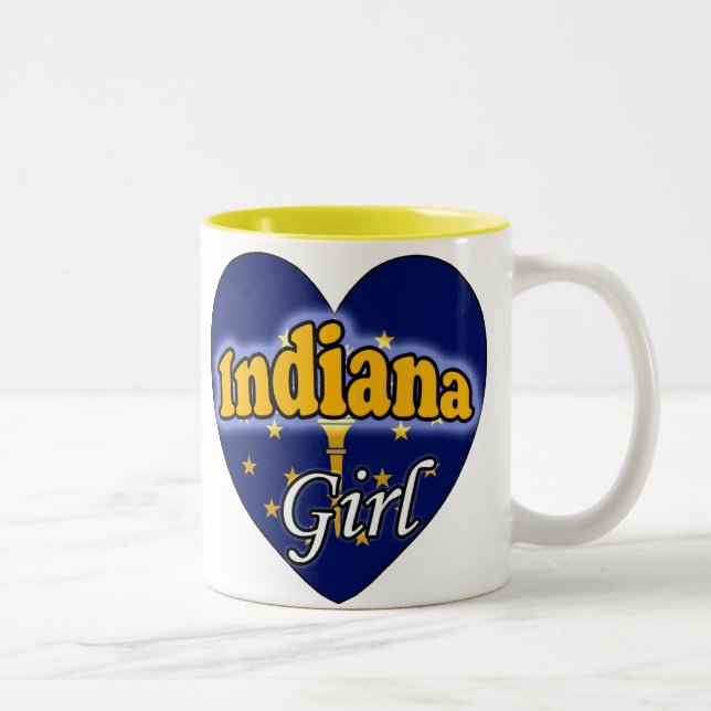 Tasse 2 Couleurs Indiana Girl (Droit)