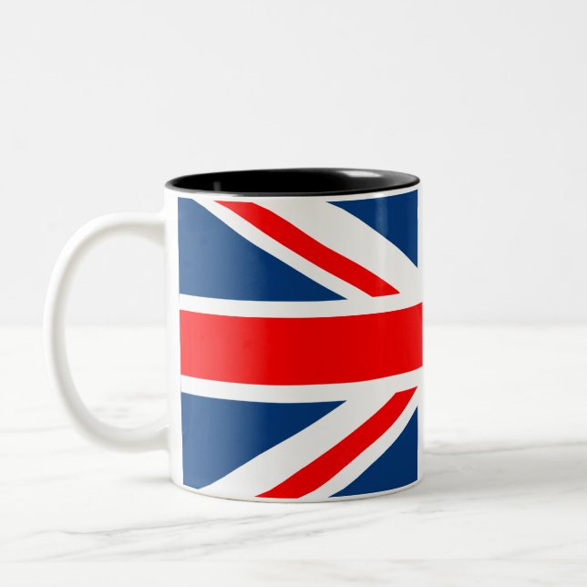Tasse 2 Couleurs Indicateur Union Jack (Gauche)