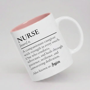 Tasse 2 Couleurs Infirmière   Définition d'infirmière de script mod