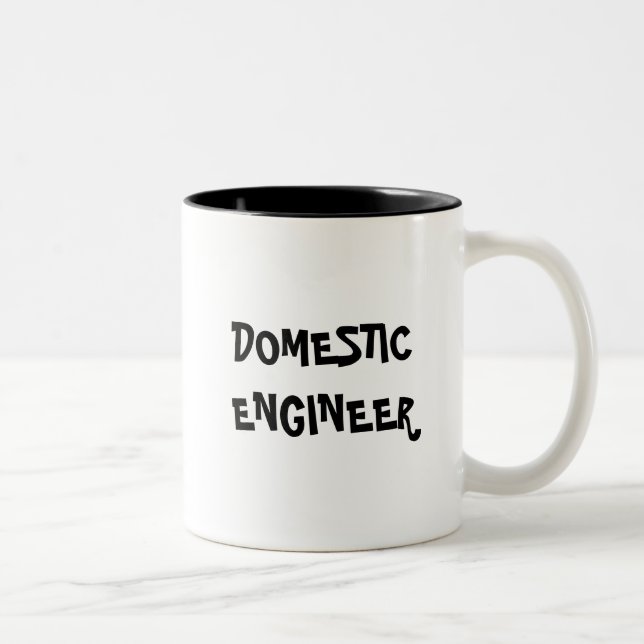 TASSE 2 COULEURS INGÉNIEUR DOMESTIQUE (Droit)