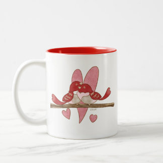 Tasse 2 Couleurs Inséparables Valentine