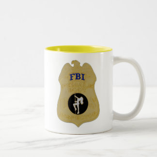 Tasse 2 Couleurs inspecteur de corps féminin de fbi