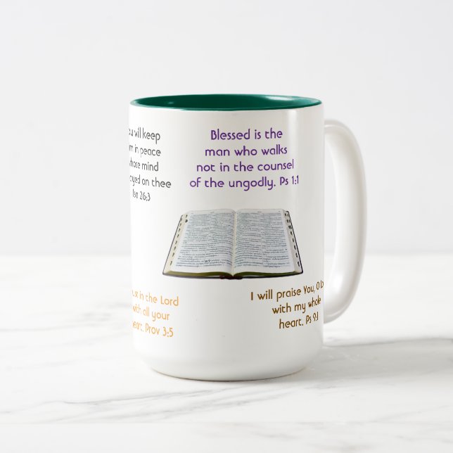 Tasse 2 Couleurs Inspirant (Devant droit)