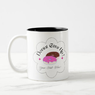 Tasse 2 Couleurs Inspirational Funky Custom Donut