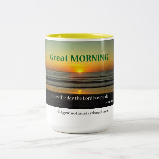 Tasse 2 Couleurs Inspirationnel (Centre)
