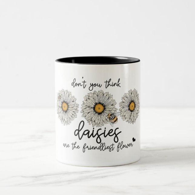 Tasse 2 Couleurs Inspirationnel Poing Positif Dire/Sublimation (Centre)