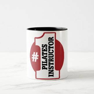 Tasse 2 Couleurs Instructeur de Pilates du numéro 1