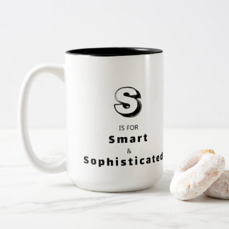 Tasse 2 Couleurs Intelligent et Sophistiqué S - Luxe Personnalisé