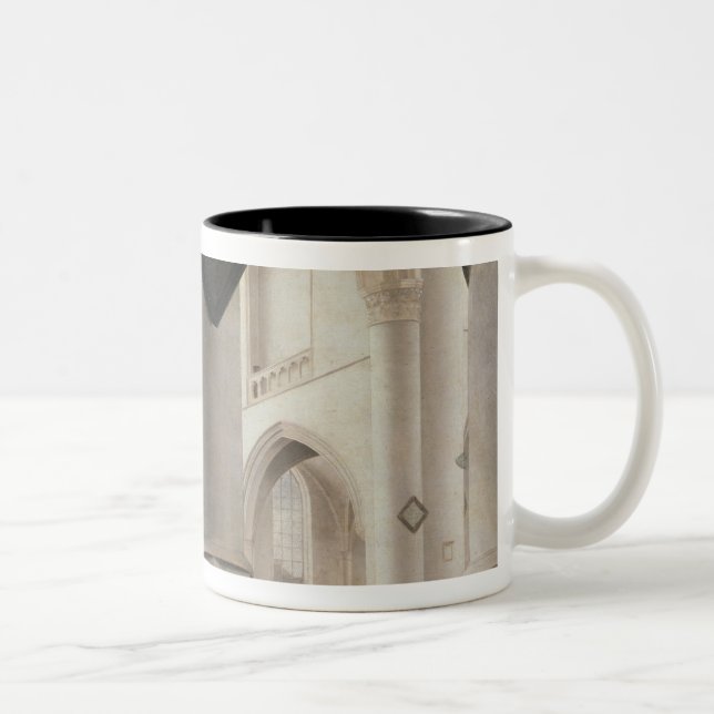 Tasse 2 Couleurs Intérieur du Grote Kerk, Amsterdam, c.1637 (Droit)