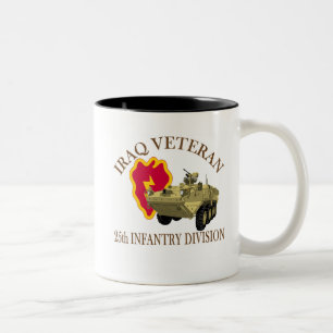 Tasse 2 Couleurs Iraq Vet 25th ID Stryker