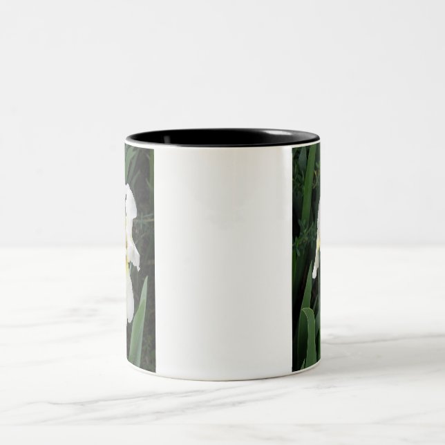 Tasse 2 Couleurs Iris blanc (Centre)