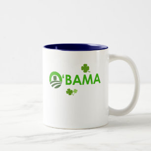 Tasse 2 Couleurs Irlandais O'Bama