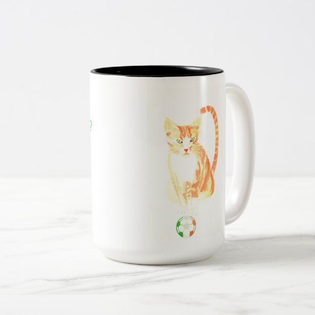 Tasse 2 Couleurs Irlande (Devant droit)