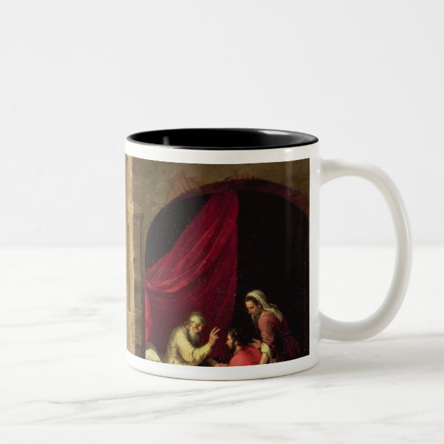 Tasse 2 Couleurs Isaac bénissant Jacob (Droit)