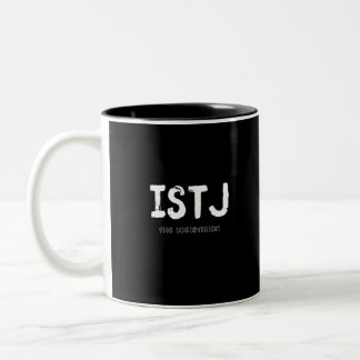 Tasse 2 Couleurs ISTJ - Rationaliste pratique (blanc)