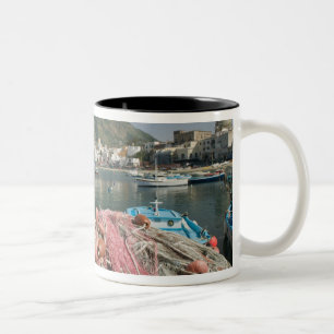 Tasse 2 Couleurs ITALIE, Campanie, (Baie de Naples), ISCHIA, FORIO 