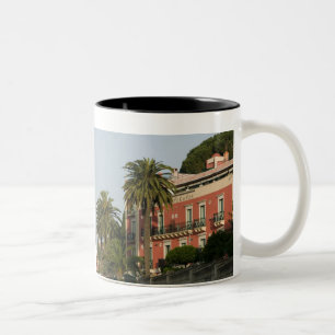 Tasse 2 Couleurs ITALIE, Sicile, TAORMINE : Hotel Schuler