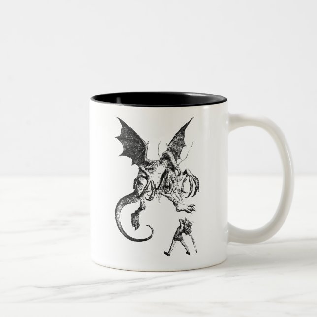 Tasse 2 Couleurs Jabberwocky (Droit)