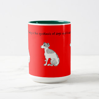 Tasse 2 Couleurs Jack Russell Dogs