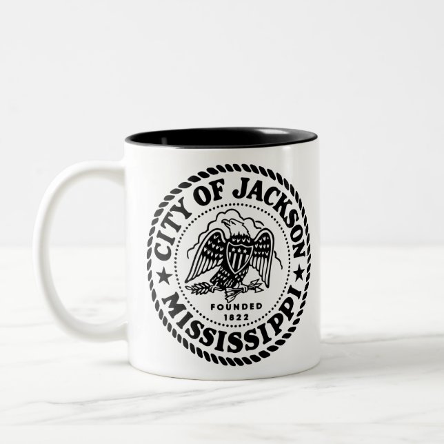 Tasse 2 Couleurs Jackson Mississippi (Gauche)