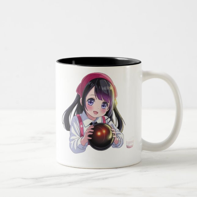 Tasse 2 Couleurs J'adore jouer  (Droit)