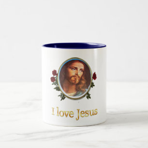 Tasse 2 Couleurs J'adore les cadeaux de Jésus