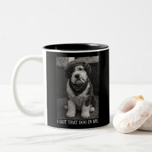Tasse 2 Couleurs J'ai Ce Chien En Moi Photo Drôle De Sheepadoodle