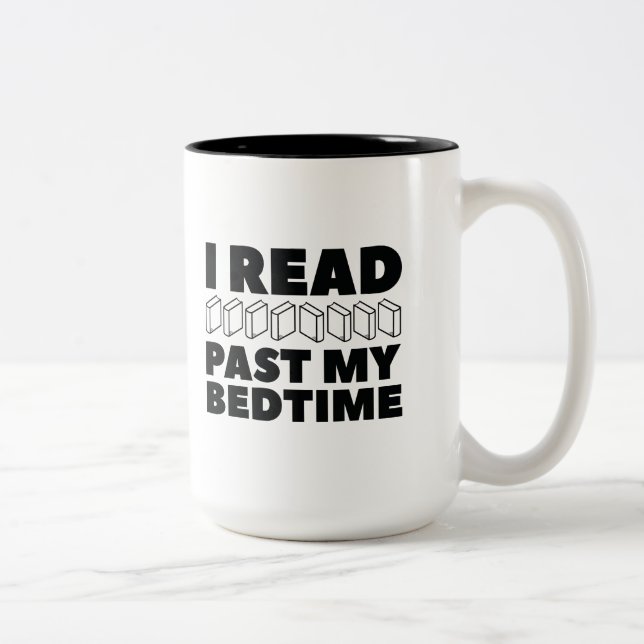 Tasse 2 Couleurs J'Ai Lu Le Passé (Droit)