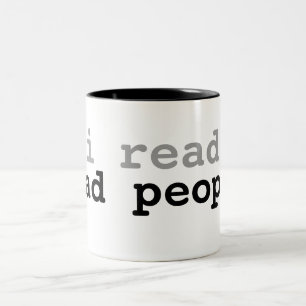 Tasse 2 Couleurs j'ai lu les personnes mortes