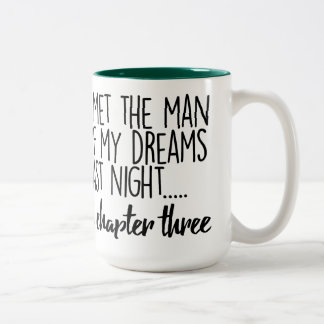 Tasse 2 Couleurs J'ai rencontré l'homme de mes rêves la nuit