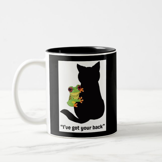 Tasse 2 Couleurs J'ai ton dos (Gauche)