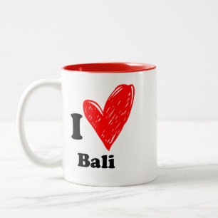 Tasse 2 Couleurs J'aime Bali
