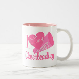 Tasse 2 Couleurs J'Aime Cheerleader