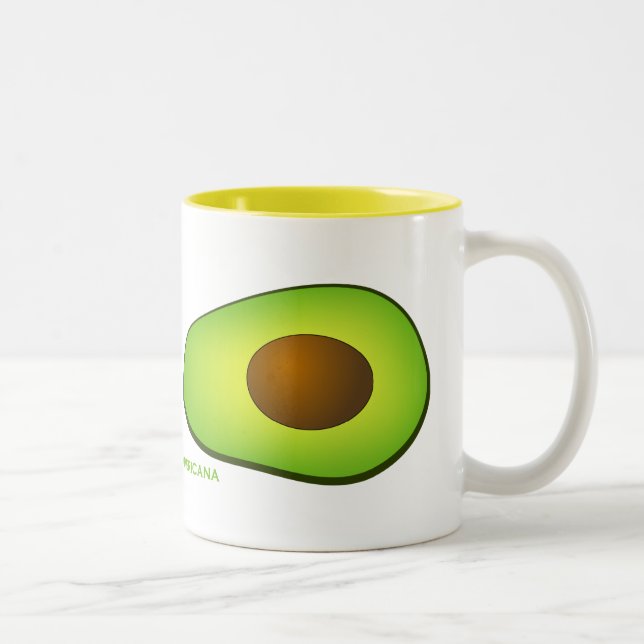 Tasse 2 Couleurs J'aime des avocats (Droit)
