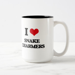 Tasse 2 Couleurs J'aime des charmeurs de serpent