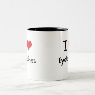 Tasse 2 Couleurs J'aime des cils
