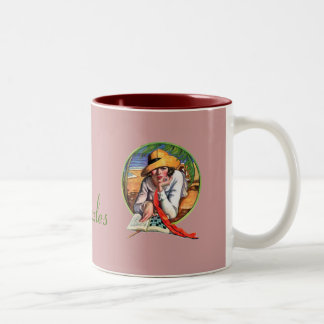 Tasse 2 Couleurs J'aime des jeux de mots croisé